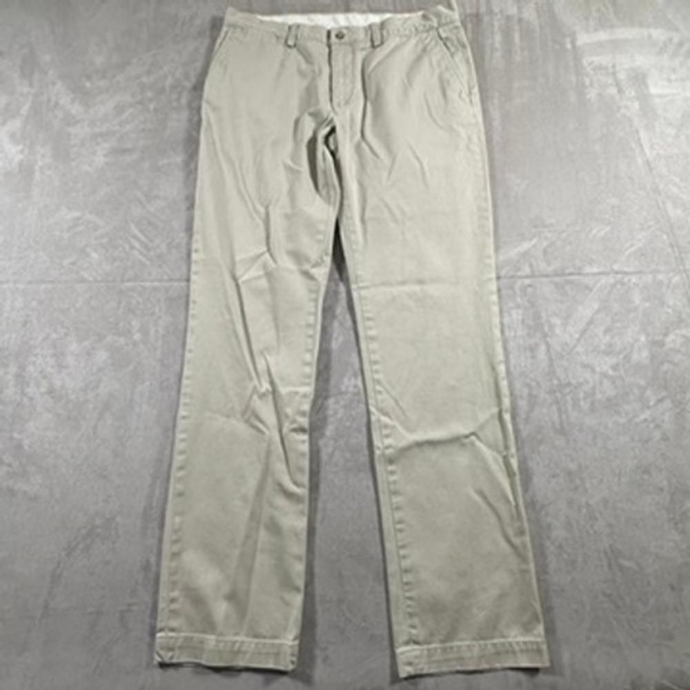 Polo Ralph Lauren Chino Pants Mens Slim Fit 34x32 Khaki Tan